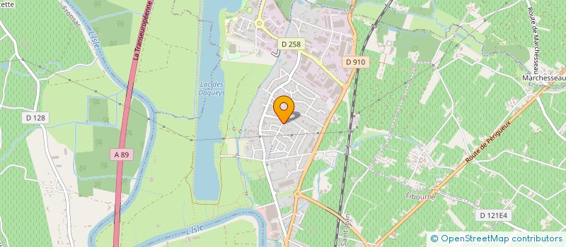 localisation de l'entreprise MONSIEUR STEPHANE GOSSE à LIBOURNE