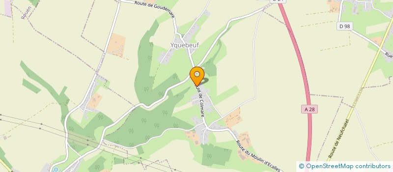 localisation de l'entreprise MONSIEUR STEPHANE GOSSELIN  YQUEBEUF