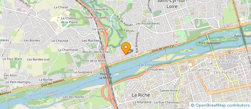 localisation de l'entreprise MONSIEUR STEPHANE GOULARD à SAINT-CYR-SUR-LOIRE