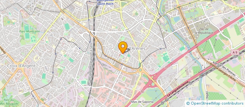 localisation de l'entreprise MONSIEUR STEPHANE GOUNE KENANG à MONTPELLIER