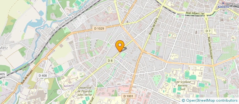 localisation de l'entreprise MONSIEUR STEPHANE GOURAUD  AMIENS