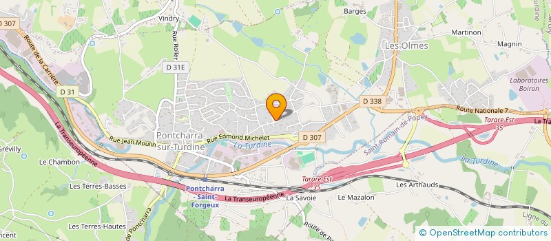 localisation de l'entreprise MONSIEUR STEPHANE GOUTILLE  VINDRY-SUR-TURDINE