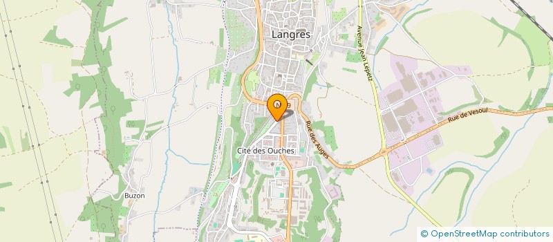 localisation de l'entreprise MONSIEUR STEPHANE GOUX à LANGRES