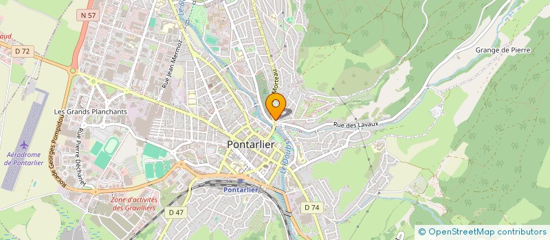 localisation de l'entreprise MONSIEUR STEPHANE GOY à PONTARLIER