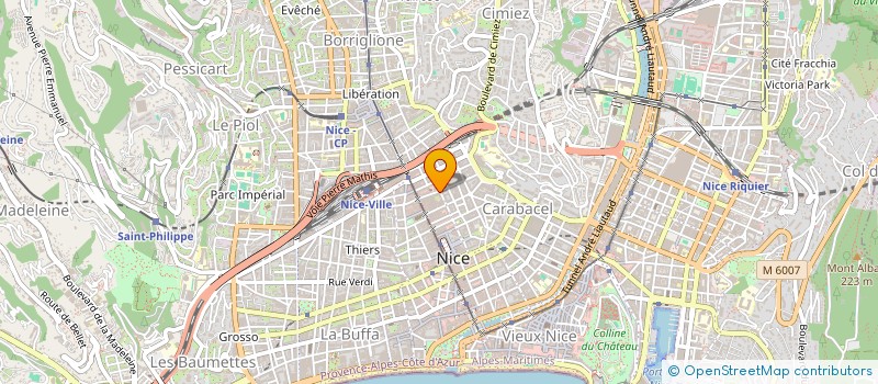 localisation de l'entreprise MONSIEUR STEPHANE GRAC  NICE