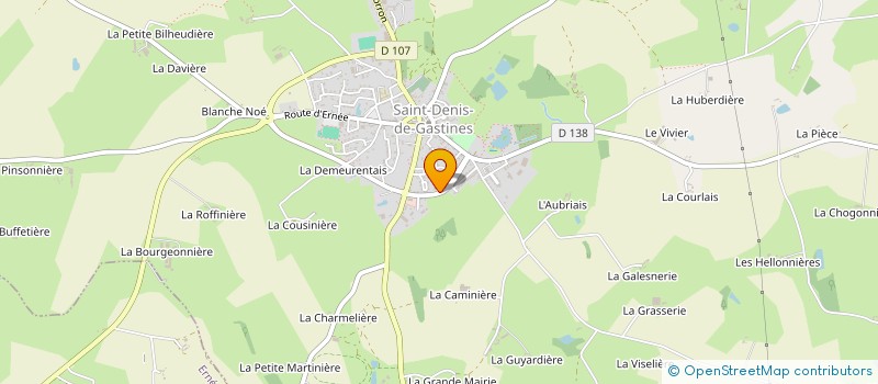 localisation de l'entreprise MONSIEUR STEPHANE GRAINDORGE  SAINT-DENIS-DE-GASTINES