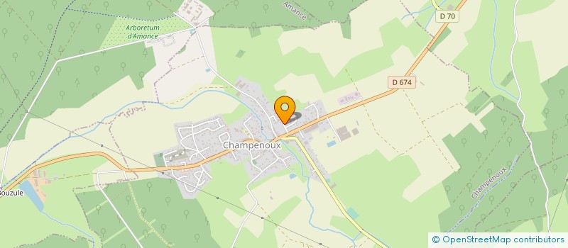 localisation de l'entreprise MONSIEUR STEPHANE GRANDJEAN  CHAMPENOUX