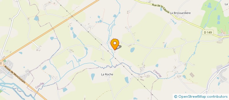 localisation de l'entreprise MONSIEUR STEPHANE GRANDJEAN  COURLAY