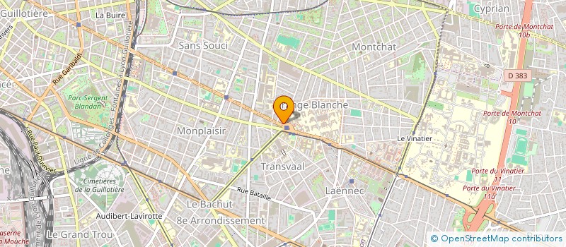 localisation de l'entreprise MONSIEUR STEPHANE GRANGE  LYON