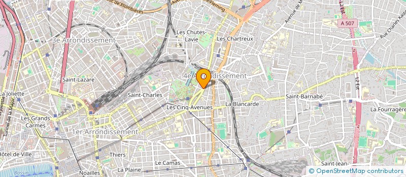 localisation de l'entreprise MONSIEUR STEPHANE GRASSI à MARSEILLE