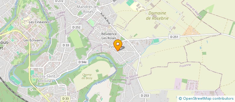 localisation de l'entreprise MONSIEUR STEPHANE GRASSIN  PERIGNY