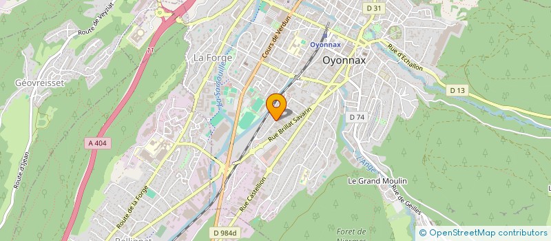 localisation de l'entreprise MONSIEUR STEPHANE GRASSY à OYONNAX