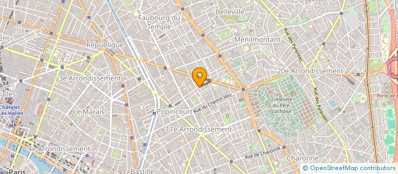 localisation de l'entreprise MONSIEUR STEPHANE GRATTEPANCHE  PARIS