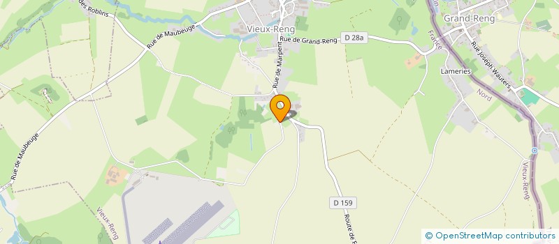 localisation de l'entreprise MONSIEUR STEPHANE GRAVET  VIEUX-RENG