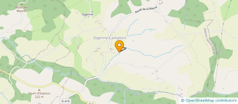 localisation de l'entreprise MONSIEUR STEPHANE GRAVIER  OGENNE-CAMPTORT