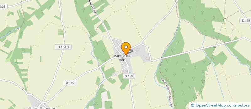 localisation de l'entreprise MONSIEUR STEPHANE GRESILLON  SAINT-SAUVEUR-MARVILLE