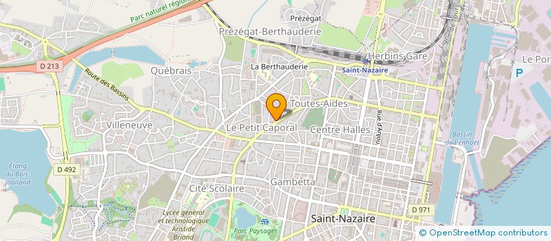 localisation de l'entreprise MONSIEUR STEPHANE GRIMALT à SAINT-NAZAIRE