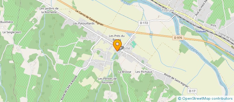 localisation de l'entreprise MONSIEUR STEPHANE GRIMAUD  POUILLE