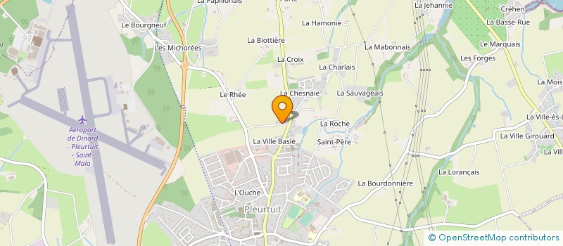 localisation de l'entreprise MONSIEUR STEPHANE GRIPON  PLEURTUIT