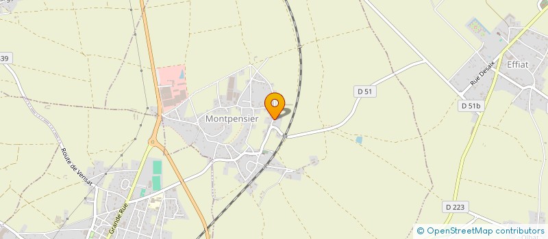 localisation de l'entreprise MONSIEUR STEPHANE GROS  MONTPENSIER