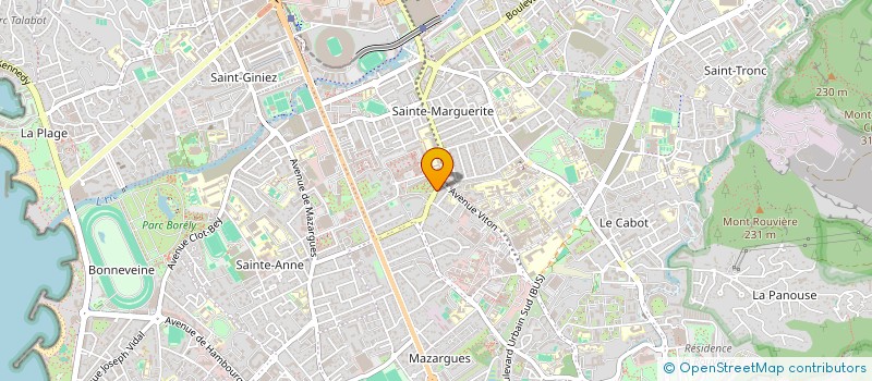 localisation de l'entreprise MONSIEUR STEPHANE GROS  MARSEILLE