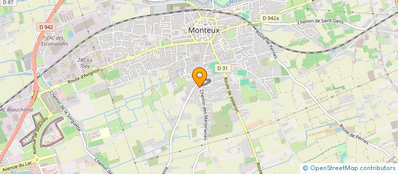 localisation de l'entreprise MONSIEUR STEPHANE GROSSO à MONTEUX