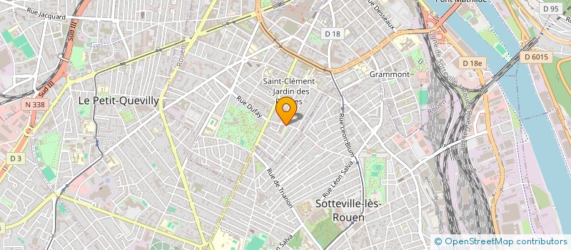 localisation de l'entreprise MONSIEUR STEPHANE GUERARD à ROUEN