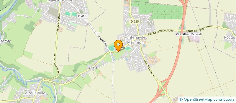 localisation de l'entreprise MONSIEUR STEPHANE GUERARD  FONTENAY-LE-MARMION