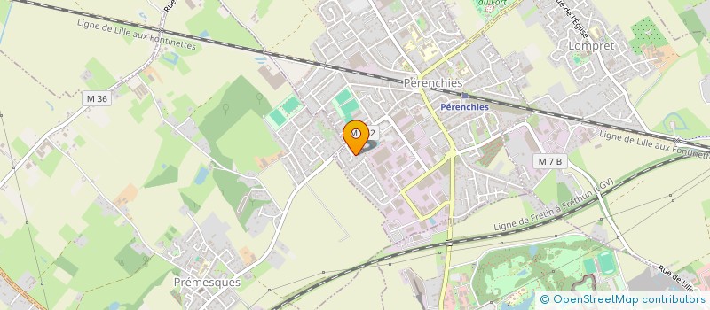 localisation de l'entreprise MONSIEUR STEPHANE GUERFI  PERENCHIES