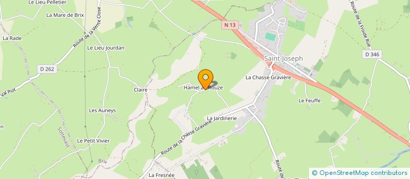 localisation de l'entreprise MONSIEUR STEPHANE GUERIN  SAINT-JOSEPH