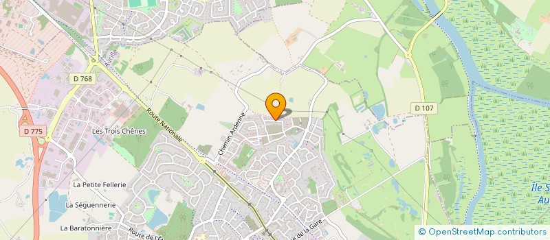 localisation de l'entreprise MONSIEUR STEPHANE GUETTIER  AVRILLE