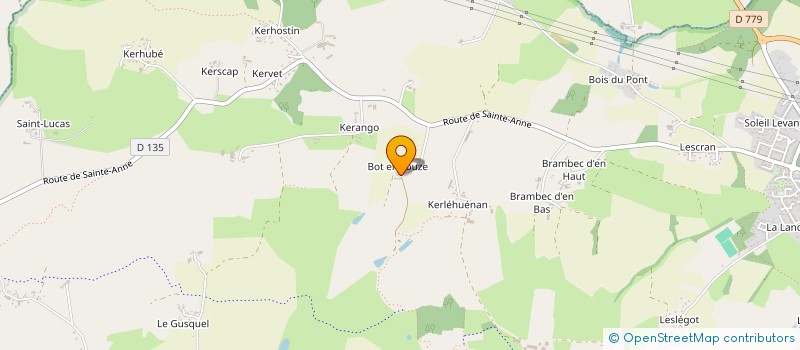 localisation de l'entreprise MONSIEUR STEPHANE GUEZAY  PLESCOP