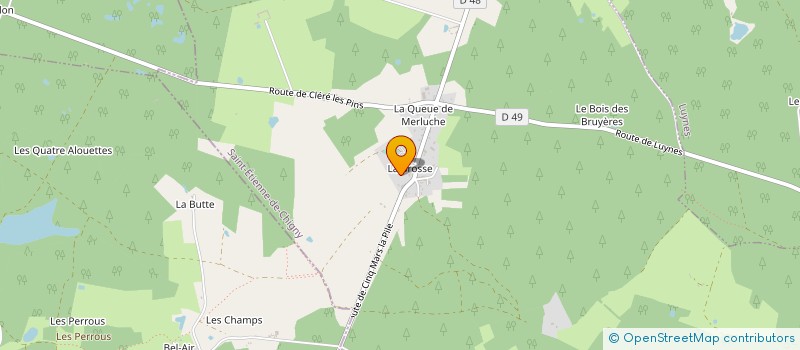 localisation de l'entreprise MONSIEUR STEPHANE GUIBOUT  SAINT-ETIENNE-DE-CHIGNY