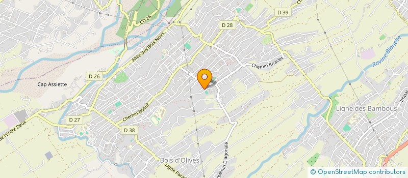 localisation de l'entreprise MONSIEUR STEPHANE GUICHARD  LA GRANDE-MOTTE