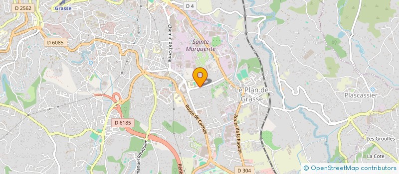 localisation de l'entreprise MONSIEUR STEPHANE GUIGON  GRASSE