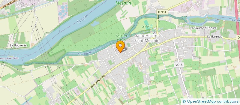 localisation de l'entreprise MONSIEUR STEPHANE GUIGUENO  SAINT-HILAIRE-SAINT-MESMIN