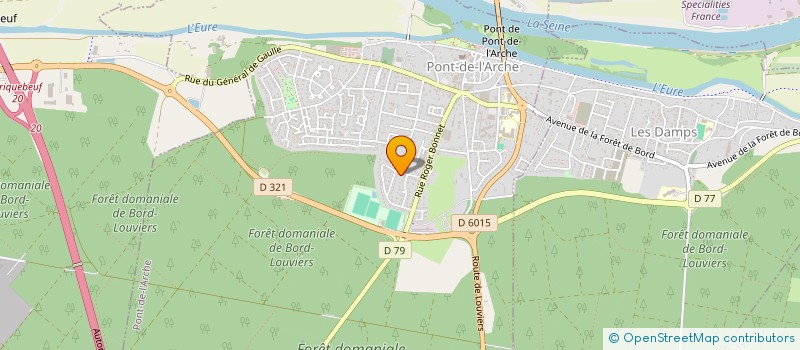 localisation de l'entreprise MONSIEUR STEPHANE GUILBAUD  PONT-DE-L'ARCHE