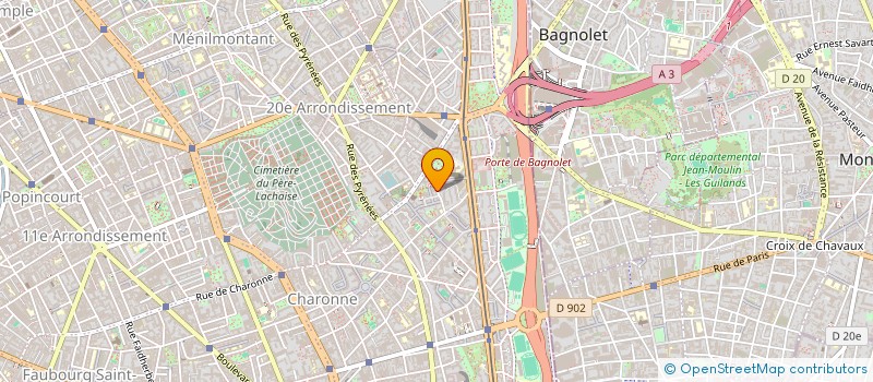 localisation de l'entreprise MONSIEUR STEPHANE GUILLAUMET  PARIS