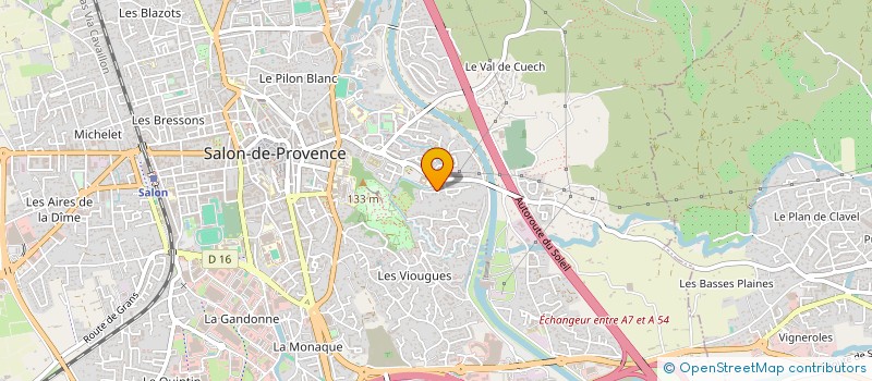 localisation de l'entreprise MONSIEUR STEPHANE GUILLAUMET  SALON-DE-PROVENCE