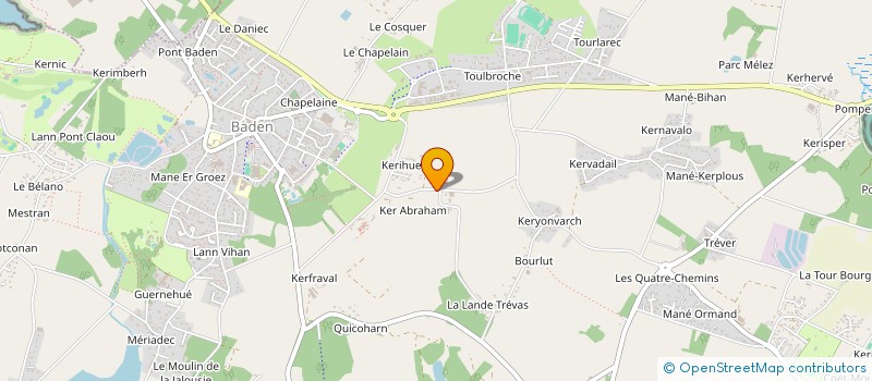 localisation de l'entreprise MONSIEUR STEPHANE GUILLEMOT  BADEN