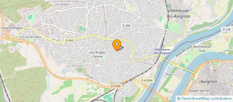 localisation de l'entreprise MONSIEUR STEPHANE GUILLEMOT  LES ANGLES