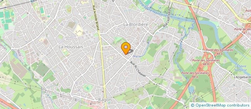 localisation de l'entreprise MONSIEUR STEPHANE GUILLEMOT  REZE