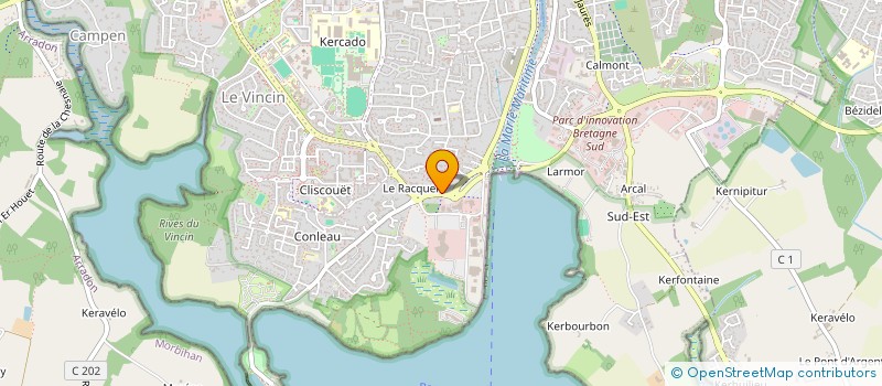 localisation de l'entreprise MONSIEUR STEPHANE GUILLEMOT à VANNES