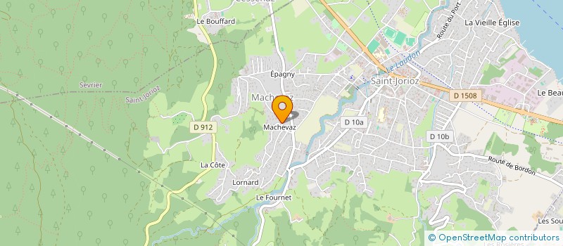 localisation de l'entreprise MONSIEUR STEPHANE GUILLERAY  SAINT-JORIOZ