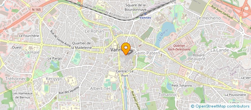 localisation de l'entreprise MONSIEUR STEPHANE GUILLET à VANNES