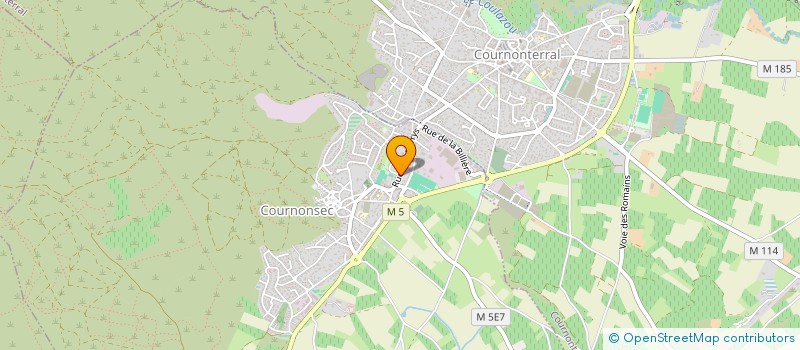 localisation de l'entreprise MONSIEUR STEPHANE GUILLOT  COURNONSEC