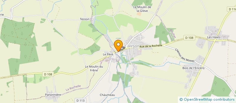 localisation de l'entreprise MONSIEUR STEPHANE GUILLOTEAU  SURGERES