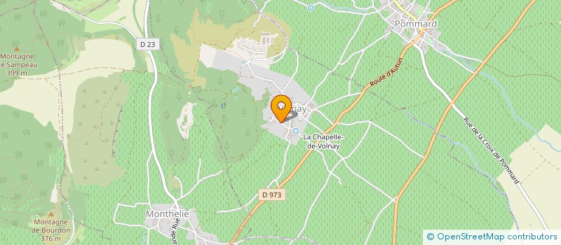 localisation de l'entreprise MONSIEUR STEPHANE GUINOT à VOLNAY