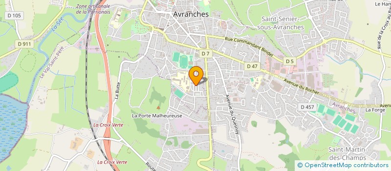 localisation de l'entreprise MONSIEUR STEPHANE GUIRGIS  AVRANCHES