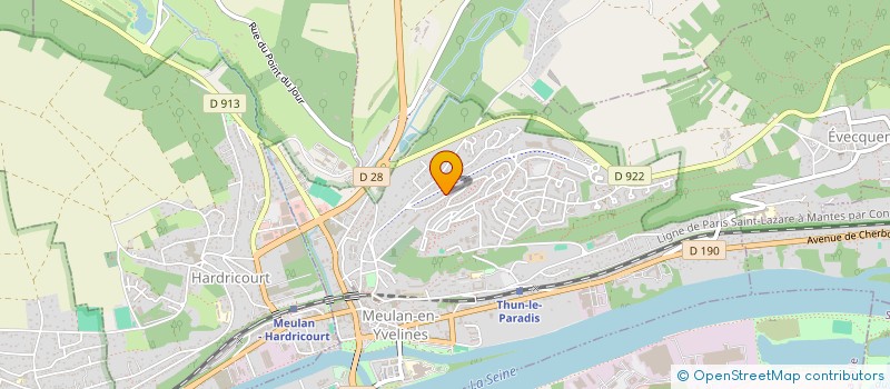 localisation de l'entreprise MONSIEUR STEPHANE GUIRGUS  MEULAN-EN-YVELINES